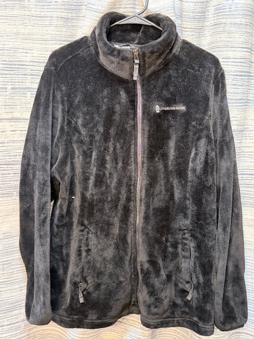 Women’s Black Zip Sweater